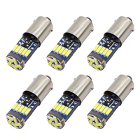1pack BA9S LED H6W T4W LED For Car Rear Interior light Auto License Plate Light Reading Lamp Non-Polarity DC12V