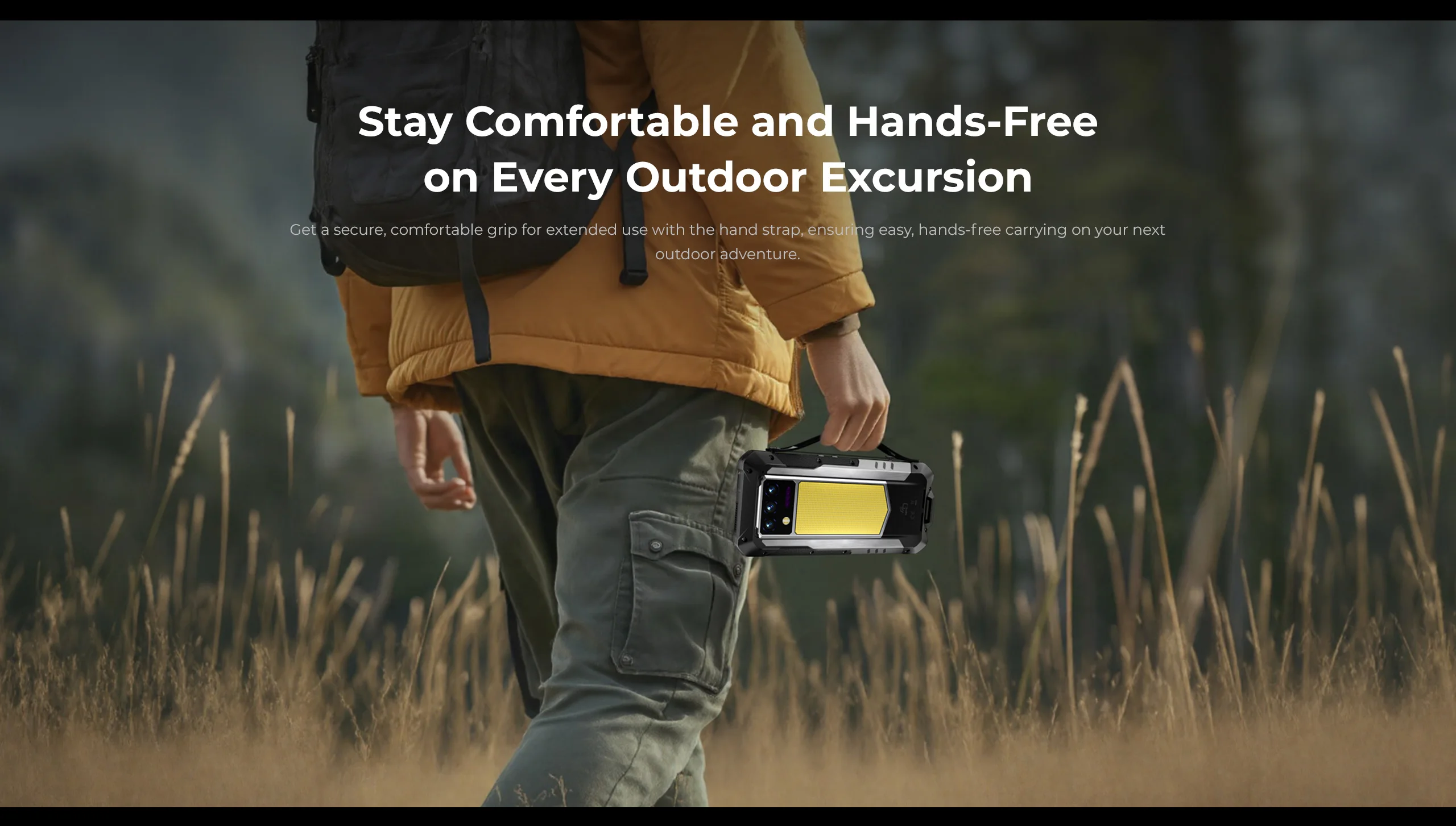OUKITEL WP100 TITAN Android 14 33000mAh 66W 36GB(12+ 24) 512GB Rugged Smartphone 200MP laser projector Camping Light 6.8'' 120Hz