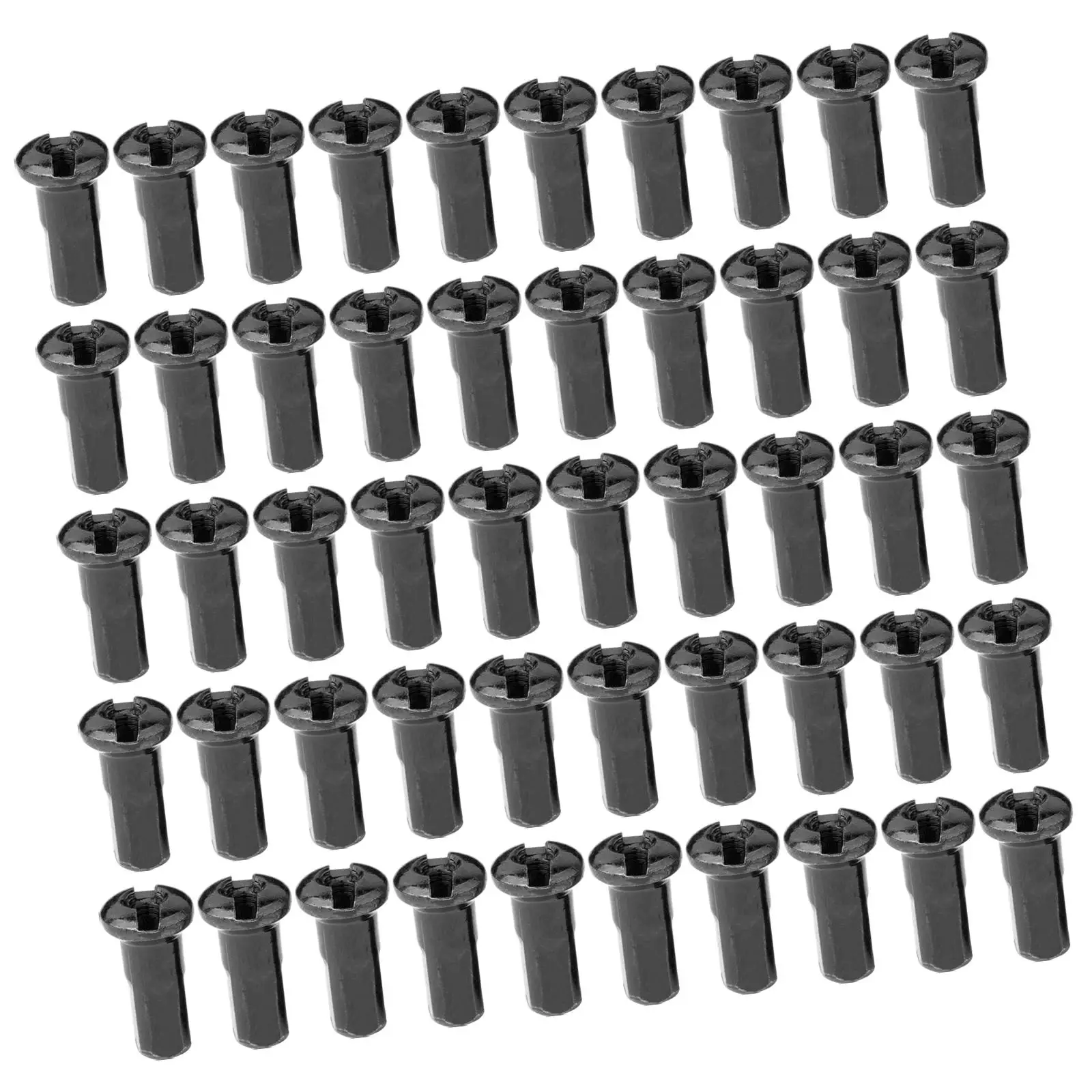 2-6pack 50Pcs MTB Bike Spoke Nipples Road Spoke Caps Spokes Protector image 4