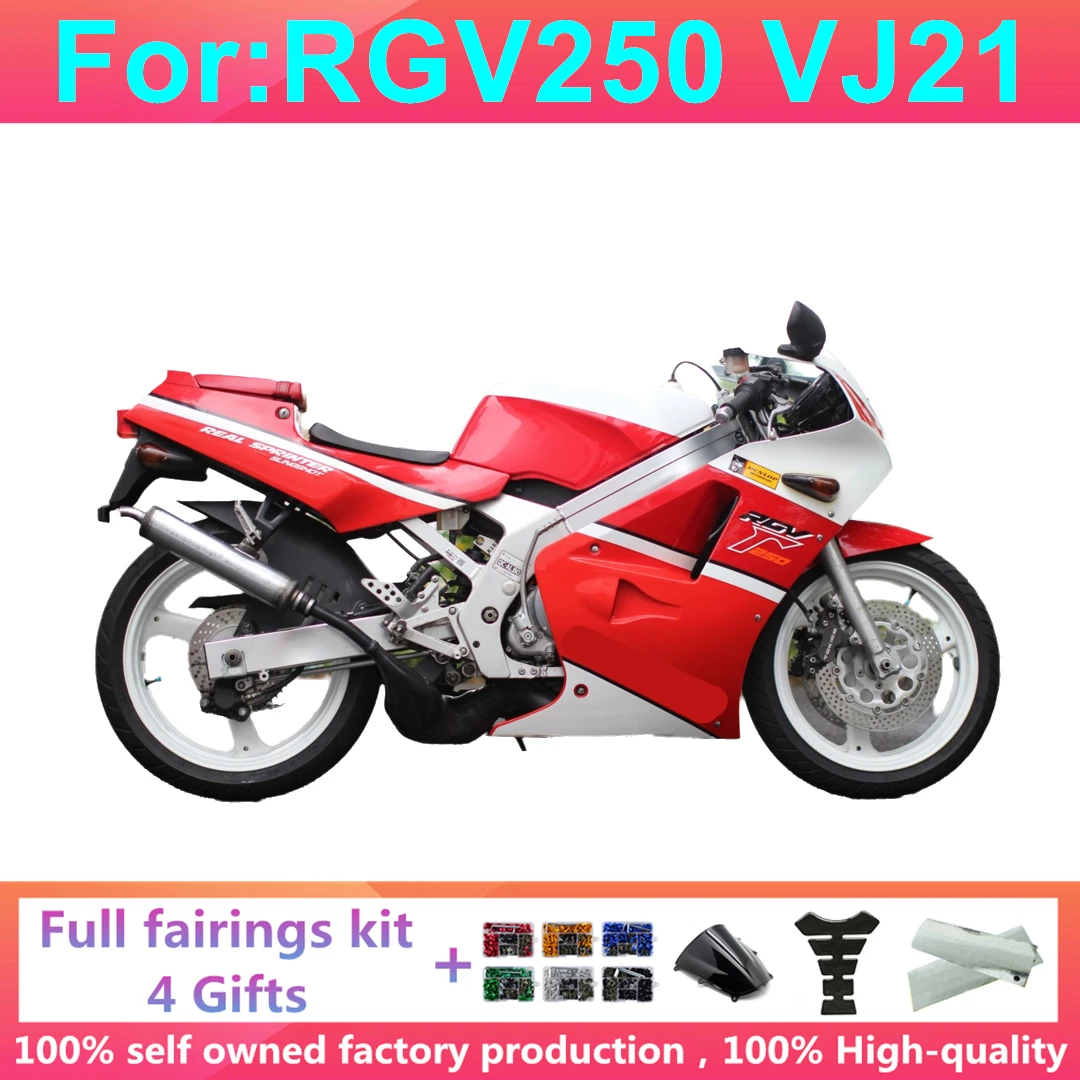 Passend für RGV250 VJ21 1988–1989. Komplettes Motorrad-Verkleidungsset, Karosserieverkleidungen, Verkleidungskörper RGV 250 VJ 21 88 89 RGV21