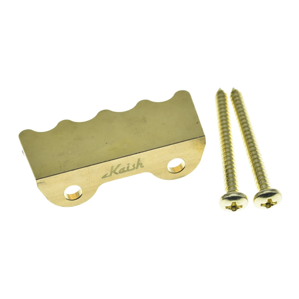 KAISH Solderless Solid Brass Tremolo Trem Spring Claw with Stainless Steel Screws for most Floyd Rose/Strat Tremolo Bridges