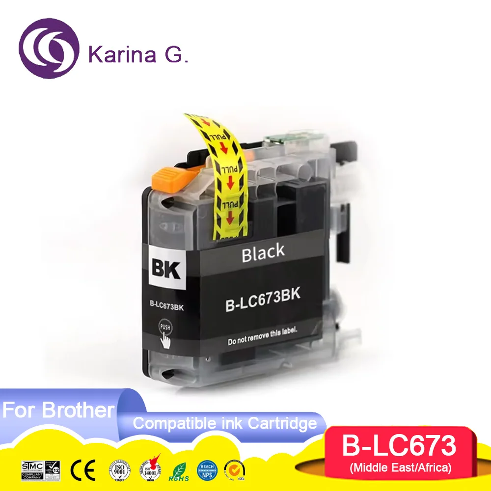 LC673 Compatibele kleureninktcartridge LC673 voor Brother MFC-J2320 MFC-J2720 printer
