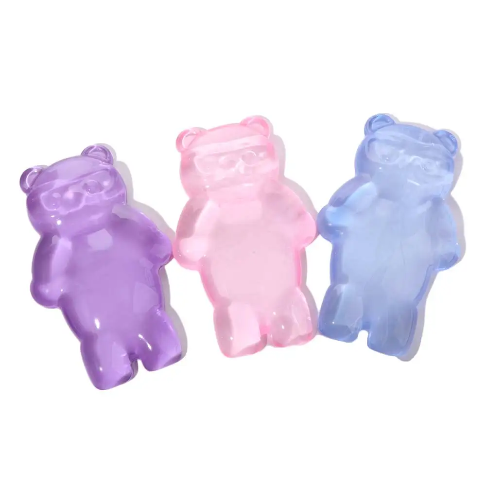 Waterproof Cartoon Bear Mouse Pad Cute Design Hand Rest Anti-slip Mouse Pad Comfortable Soft Material Wrist Guard Mouse Pad
