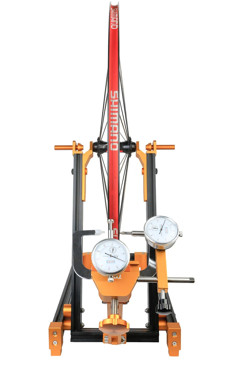 Bicycle Rim Adjustment Stands Wheelset Alignment Racks Rimming Tools Bike Repair Tools Mountain Bike Aligner Wheel Aligner