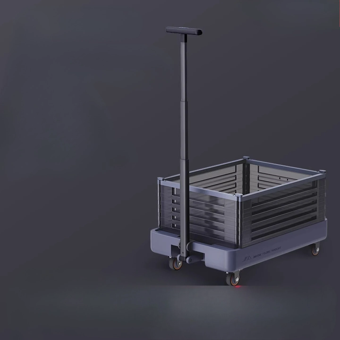 

Foldable Home Hand Cart Portable Lightweight Shopping Trolley for Moving Luggage Grocery Delivery