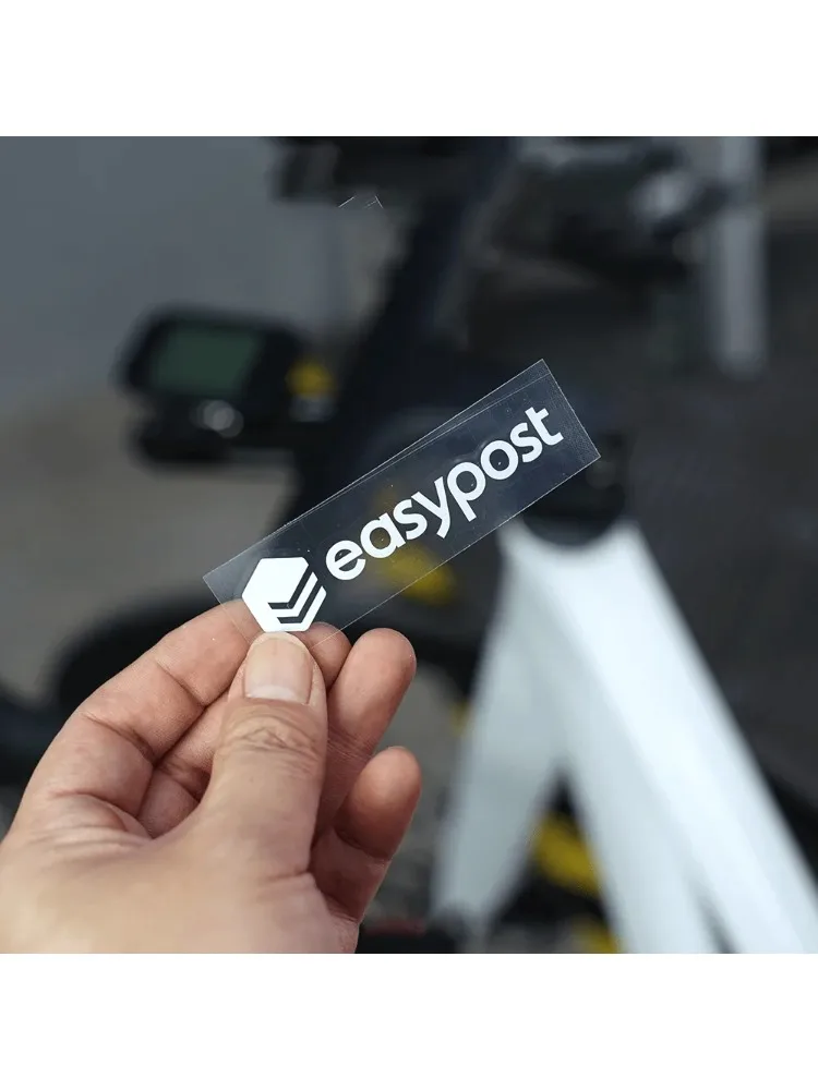 AliExpress NONE 1Pc Easypost Logo Vinyl Sticker Waterproof Decal for Motorcycle Car Road Bike Frame Handlebar Seat Post Decor