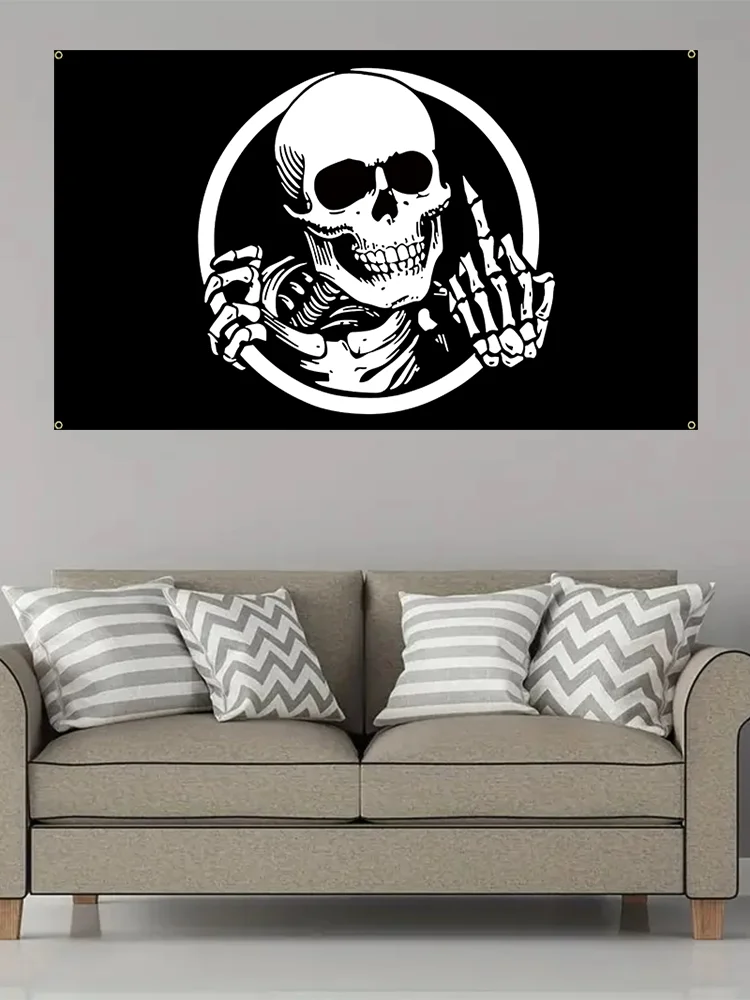 Skull & Crossbones Pirate Flag Pirate Theme, Adventure Style,Longlasting Print,Printed Flag, Pirate Flag
