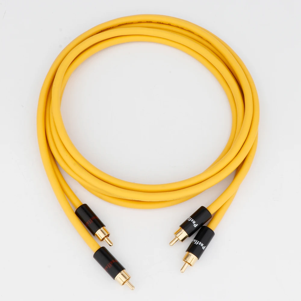 Vdh Mc D102 Mk Iii Hybrid Rca Interconnect Kabel Draad Met Vergulde Rca Plug Hifi Audio Rca Naar Rca verlengsnoer