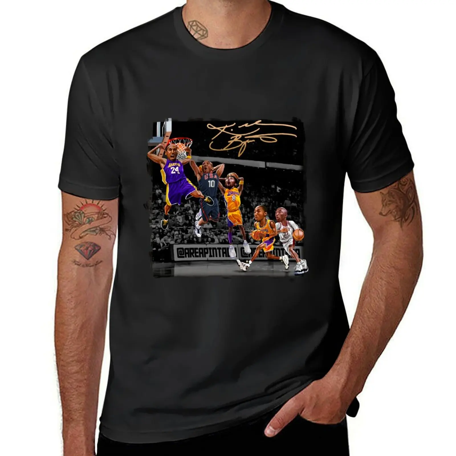 Mamba dunk T-Shirt plus sizes hippie clothes quick drying anime mens graphic t-shirts