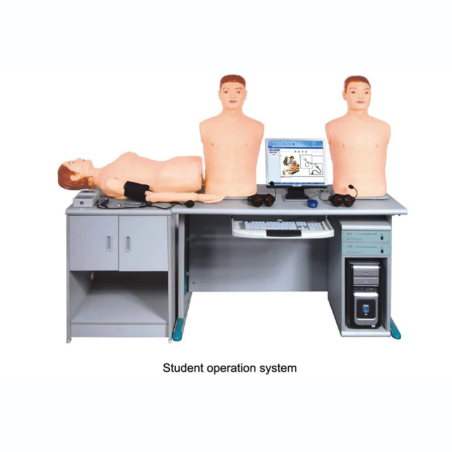 Intelligent Digital Network Physical Examination Tutoring System, Heart And Lung Double Auscultation, Abdomen,Blood Pressure