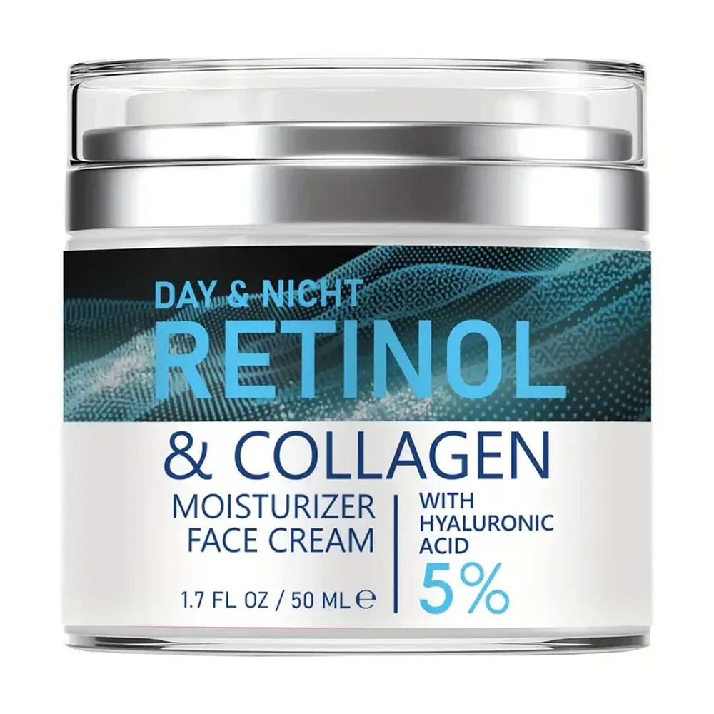ENVISHA Gesichtspflege Retinol-Kollagen-Creme Mildert Feine Linien Tiefenwirksame Hydratation Feuchtigkeitsspendend Verbessert Glanzlosigkeit Aufhellend