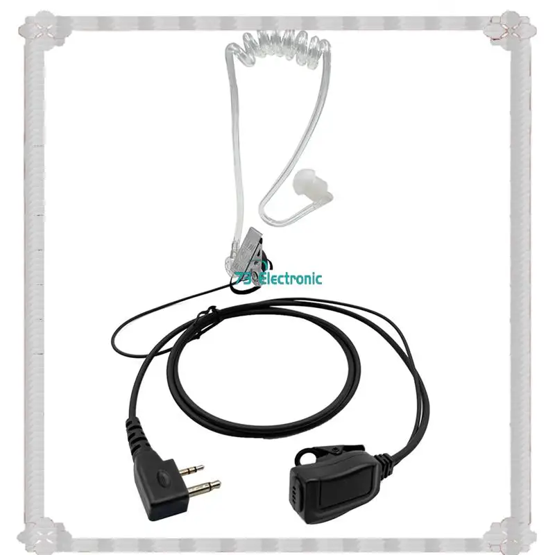 24-Hour Delivery 2X For MIDLAND Walkie Talkie Headset G6/G7/GXT550/GXT650/LXT80 Midland Air Conduit Multi-Function Convenient He