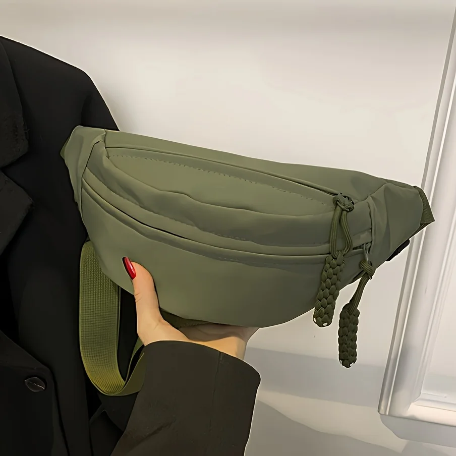 

Модная корейская минималистичная нейлоновая сумка-кроссбоди, стильная сумка через плечо, подарок на Рождество для неё