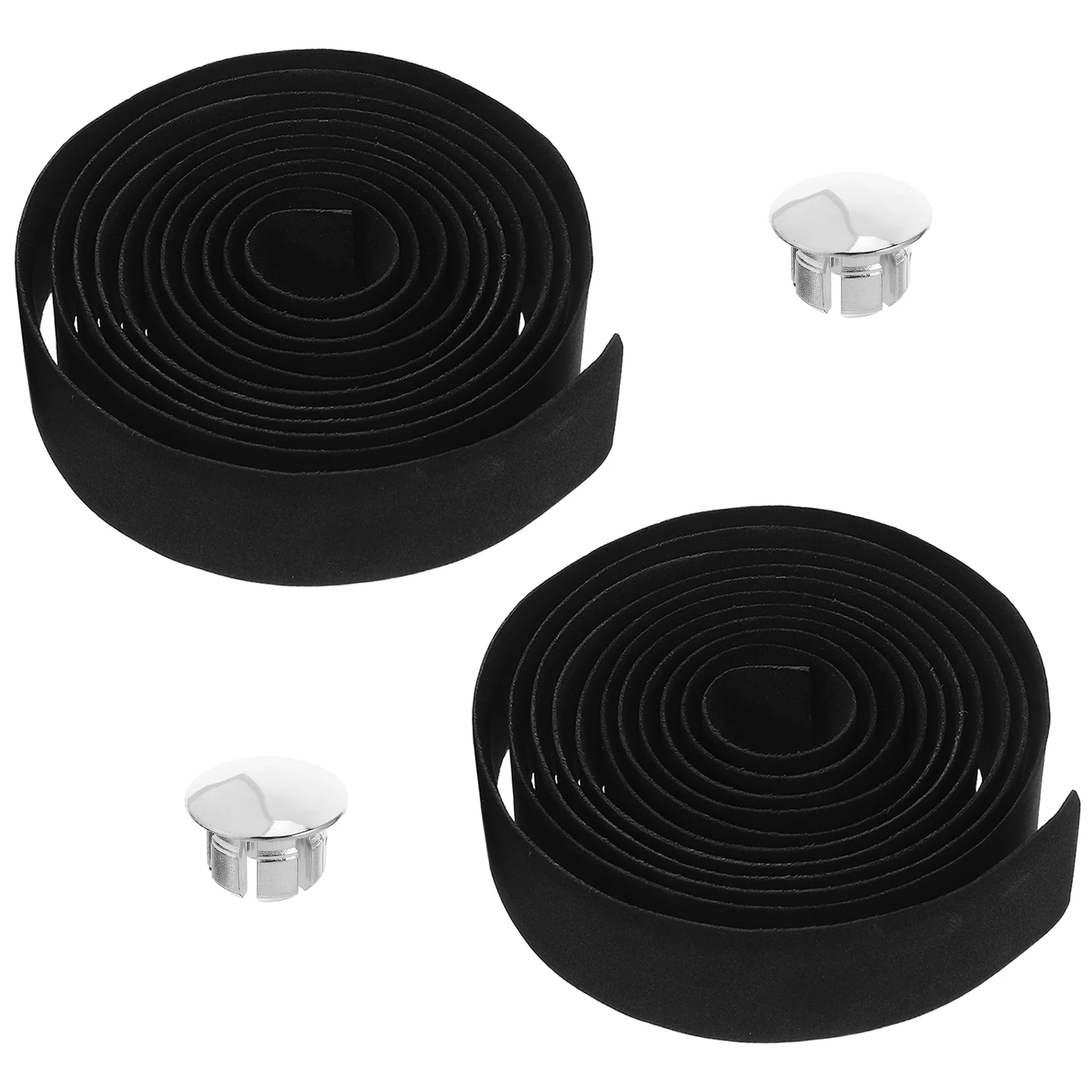 

Bar Wraps Bicycle Non-slip Belt Bicycles Handlebar Tape Adhesive Bike Black Strong
