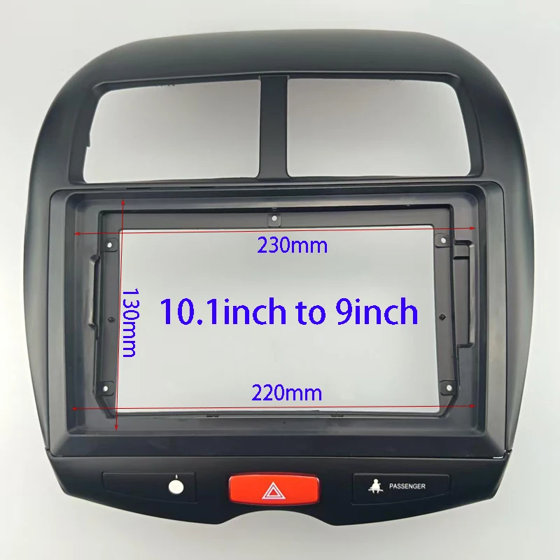 (7/9/10.1inch)Car Android Radio Stereo Player Frame Fascia For Mitsubishi ASX Outlander Sport RVR 2010-2018 Panel 4