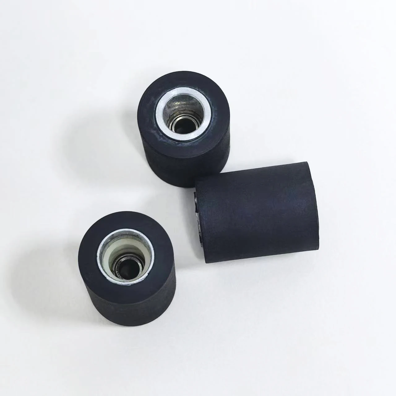 3 uds diámetro 14mm altura 18mm agujero 6mm estéreo pellizco rodillo Cassette cubierta pellizco rodillo Audio prensa correa polea