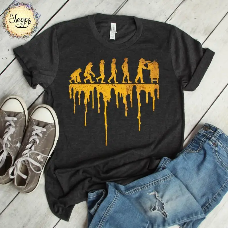 Beekeeper Evolution Bee T Shirt S Save The Bees Beekeeping Keeper Apiculture