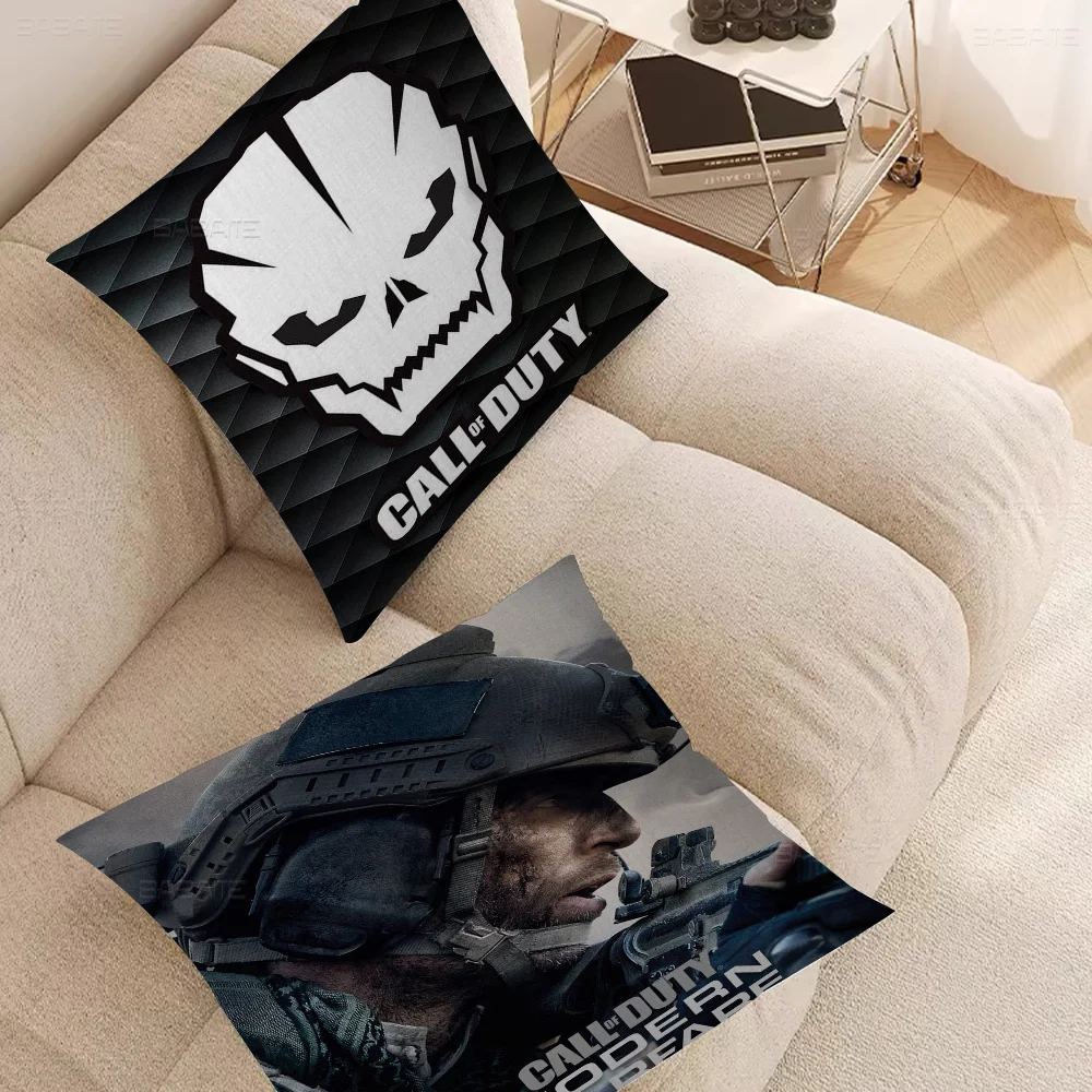 

Call Of Duty Maple Design Cushion Cover Happy Autumn Harvest Decor Holiday Decorati Pillow Cover