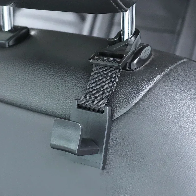 مقاطع السيارة مسند الرأس هوك التخزين حامل مُنظِم السحابة الشماعات ل Jeep Renegade البوصلة رانجلر TJ JK JL JT ملحق أسود