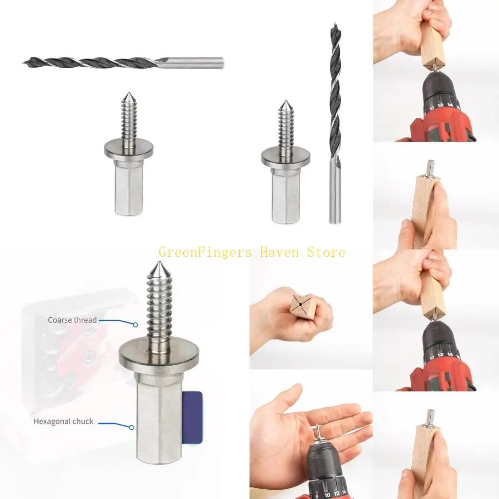 

F68D Круглая головка гвоздя Вспомогательный инструмент Дрель из нержавеющей стали для электрооборудования