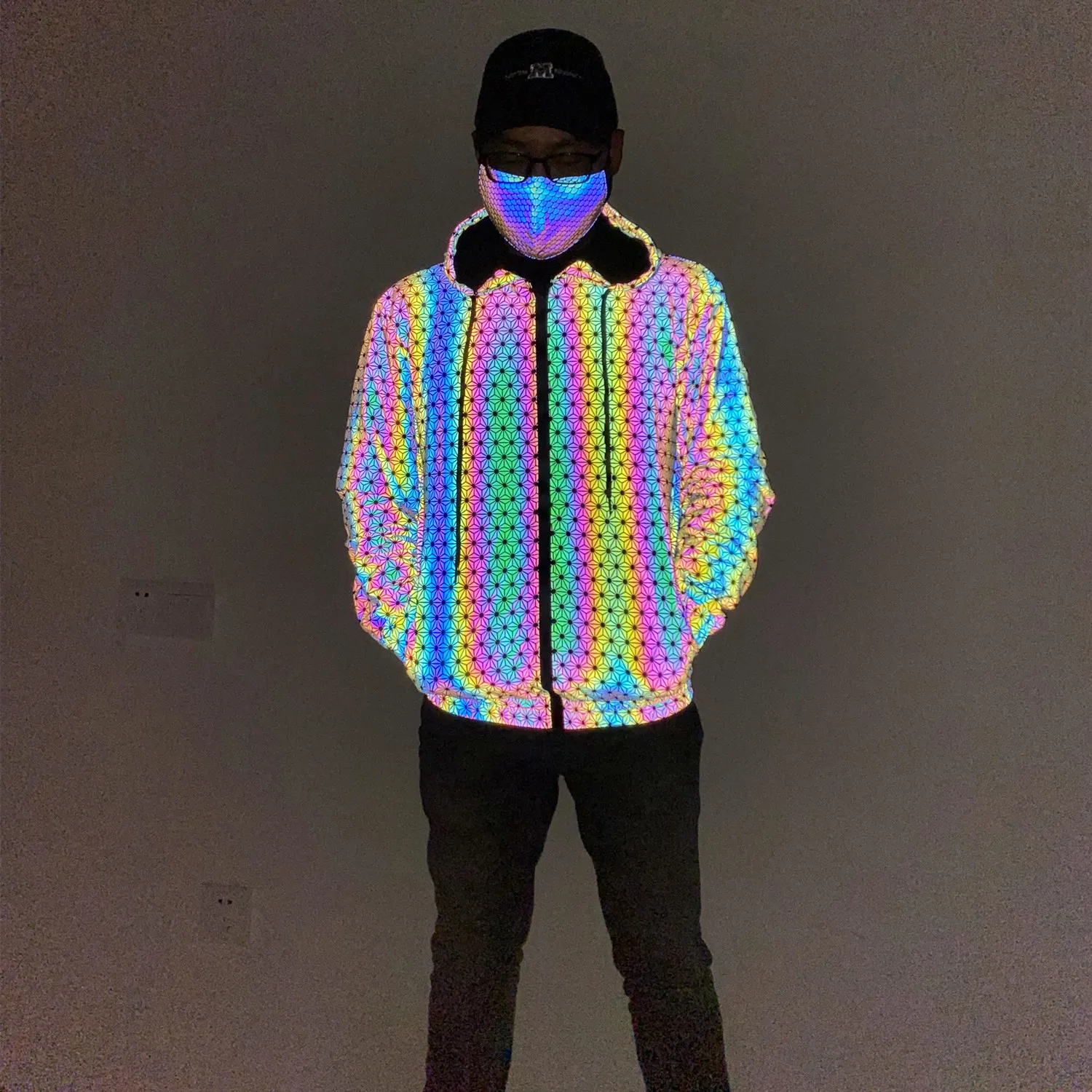 Men\'s Holographic Reflective \