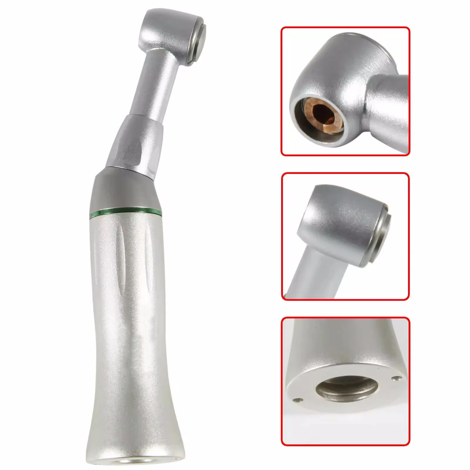 Dental 60°Twist Reciprocating Hand Files Head 10:1 Contra Angle Handpiece Push Button Chuck For Endodontic