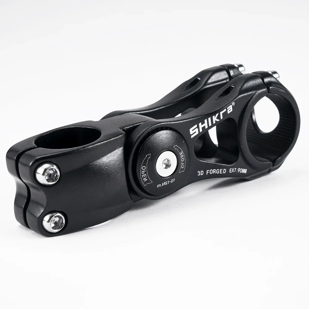 Mountain Bike Stem Road Bike Increased Adjustable Angle Stem 28.6X31.8MM Adjustable Stem Riding Accessories Road Bike Stem