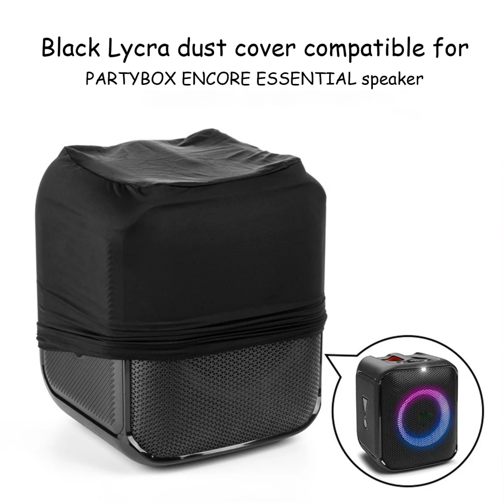 Dust Cover Speaker Protective Skin Cover Elastic Nylon Lycra Portable Speaker Case Compatible For Partybox Essential Speaker