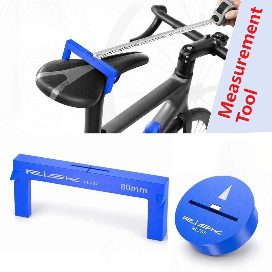 

MTB Fitting Tool Saddle Measure Tool Bicycle Seat Height Distance Measurement Tool Road Bike Joint Protractor Adjustment Tools