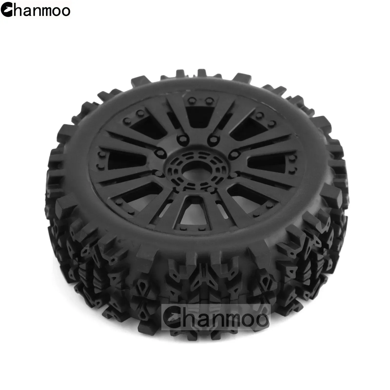 1/8 Off-road Car Tires Buggy Wheels Tyres With 17mm Hex for 1:8 RC Car KYOSHO HPI LOSI HSP GT2 Hobao Redcat Axial Traxxas Vkar