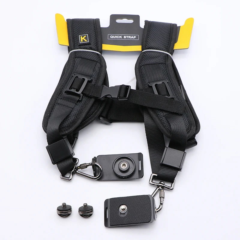 camera Repair Partsfor DSLR  Quick Release shoulder KDouble strap with Shock Absorption and Pressure Relief