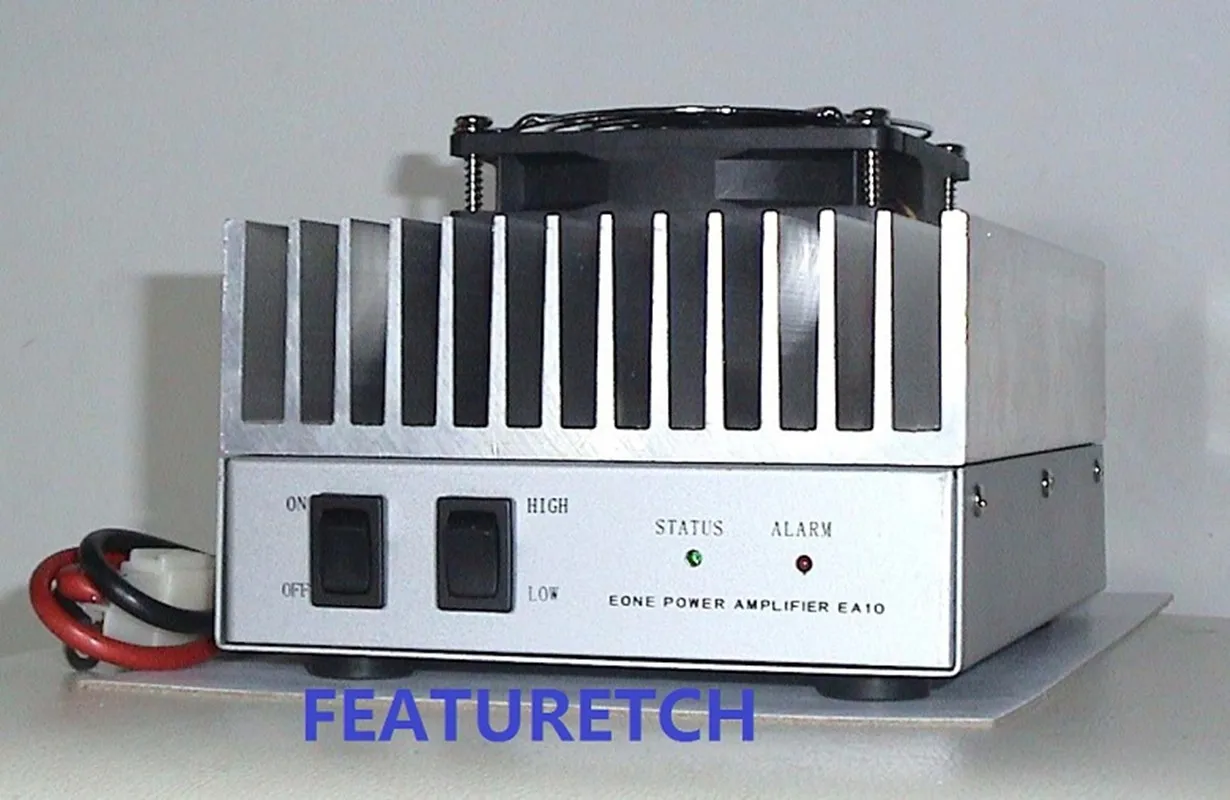 60W UHF/VHF Dual Band Power Amplifier 400-470MHz 130-170MHz Ham Radio Amplifier