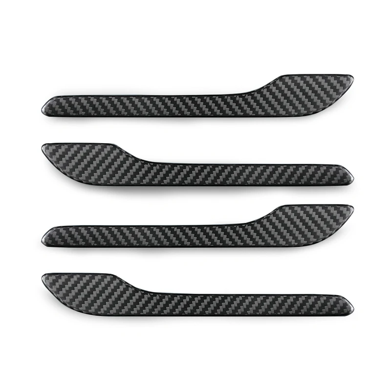 For Tesla Model 3 & Y Outer Door Handle Trim 4Pcs - Electric Car Exterior Decorative Trim, 4-Piece Set for Door Handle Styling