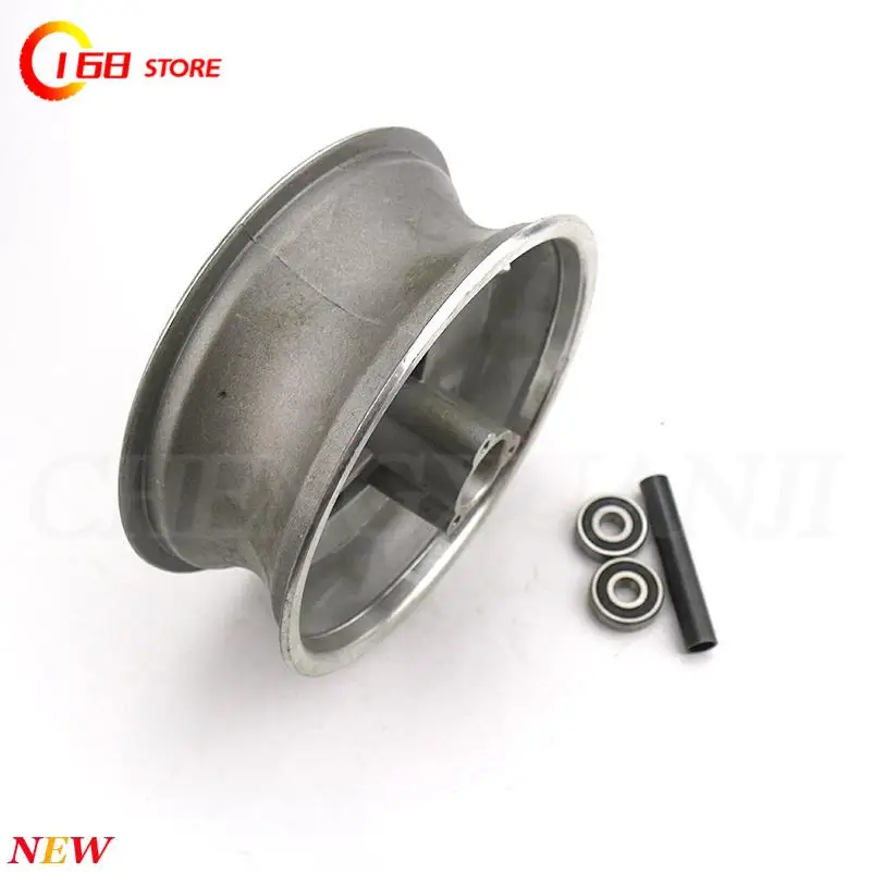 110/50-6.5 Rear Wheel 90/65-6.5 Front Wheel Hub 6.5 Inch Alloy Rims Fits 47cc 49cc Mini Dirt Bike E Scooter Mini Moto