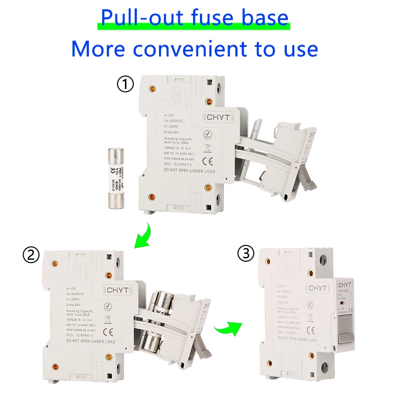 1 Input 1 Output Solar photovoltaic PV Combiner Box Lightning Protection DC Pull-out Fuse MCB SPD Waterproof Distribution boxes