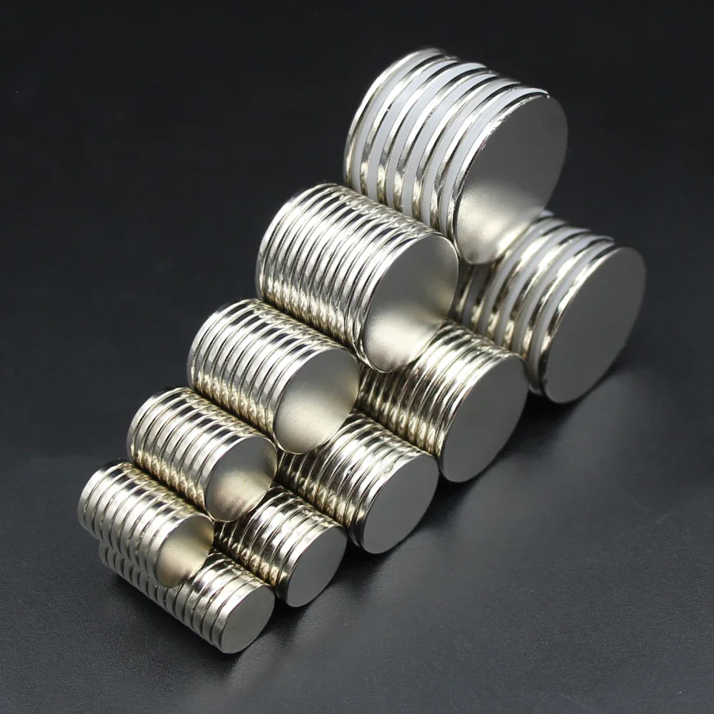 3X แม่เหล็ก N35 2/4X 2/5X 2/6x 2/8X 2/10x 2/12x 2/15X 2/20X 2/25x 2/30x2mm แผ่นดิสก์นีโอดิเมียมอันทรงพลัง NdFeB