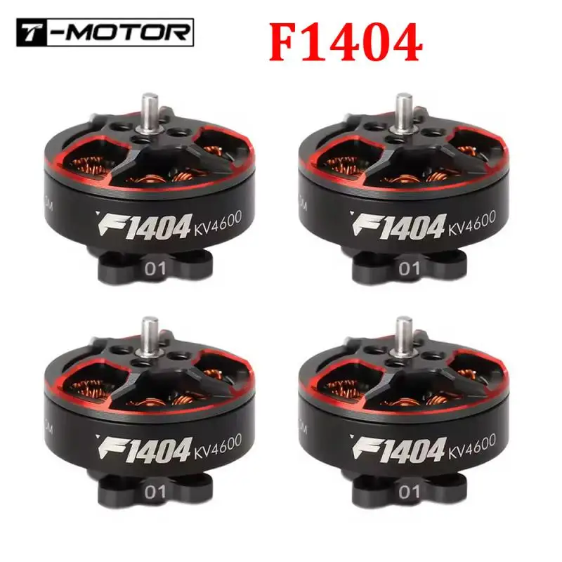 

T-motor F1404 1404 2900 3800 4600kv 3-4s Lipo Fpv Brushless Motor 1.5mm Shaft 2.5-4inch Cinewhoop Dutcted Rc Racing Drones