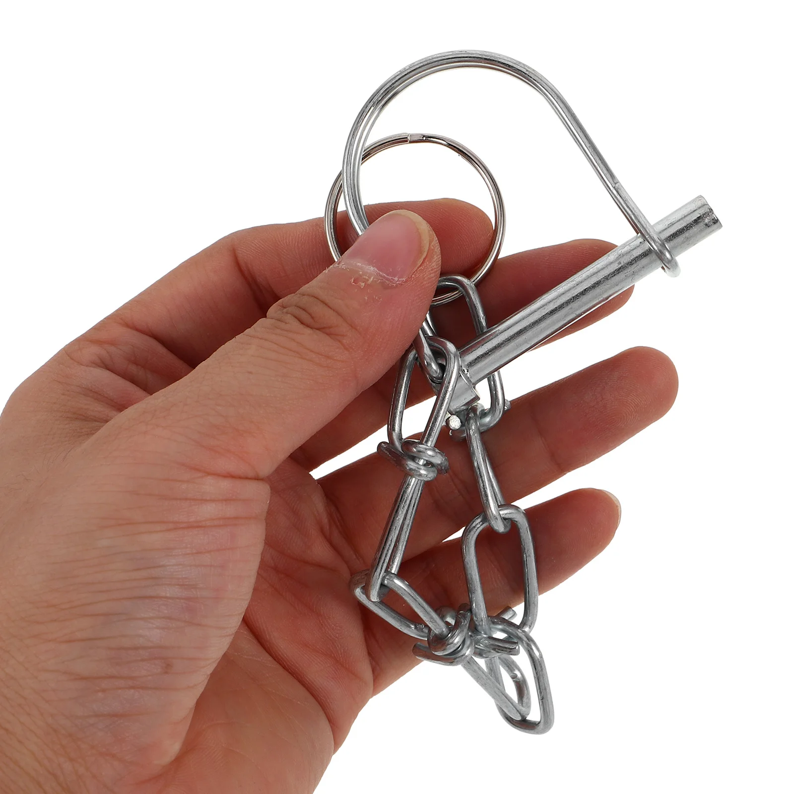 Trava resistente galvanizada do acoplador do pino de segurança do engate do reboque para acessórios seguros do reboque nenhuma ferramenta necessária para a instalação