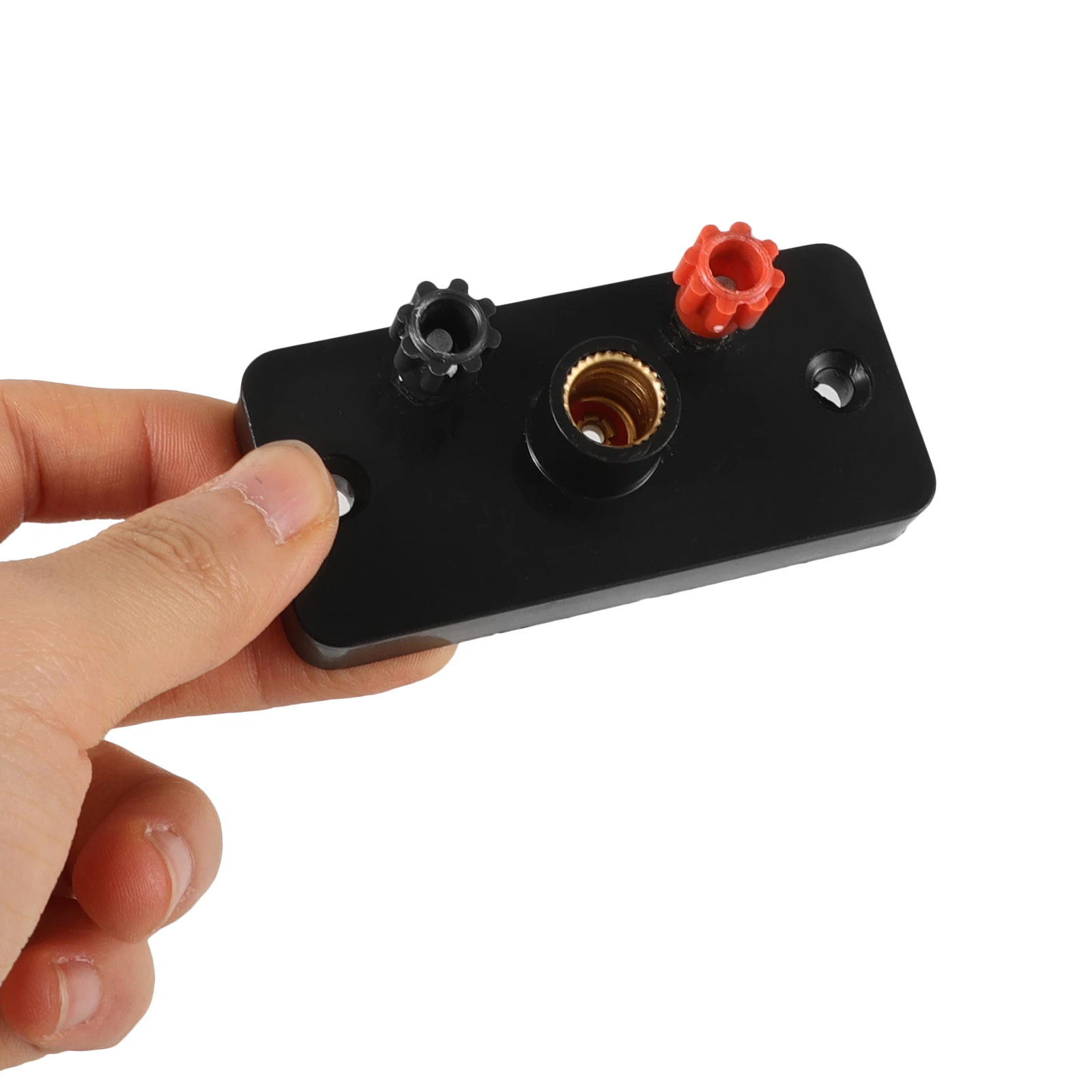 

Light Sockets Lamp Parts Black Mini Bulb Holder Copper Plastic Compact Design Physics Lab Teaching Series Parallel