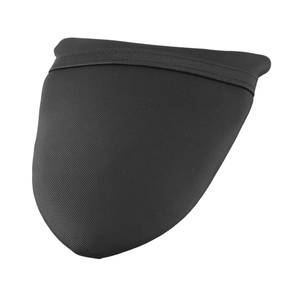 Soft Rear Back Cushion Passenger Seat Pad Pillion Cover Pillow For KAWASAKI Ninja ZX6R ZX-6R 636  & ZX10R ZX-10R 2005-2007 Black