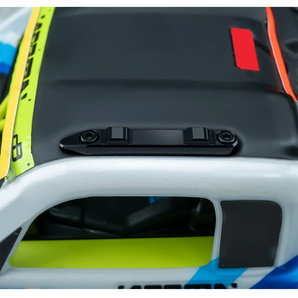 AXSPEED-tira de protección de rieles de techo de carcasa de coche de aleación de aluminio para Arrma 1/14 MOJAVE GROM RC, piezas de mejora de coche, accesorios