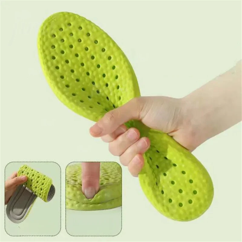 Sol Sepatu Olahraga Baru Sol Plantar Fasciitis Nyaman untuk Kaki Pria Wanita Sol Sepatu Ortopedi Aksesori Lari