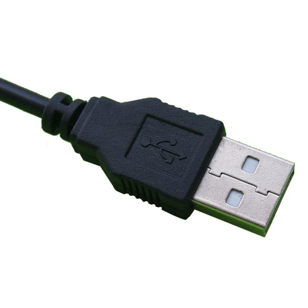 

3Pcs USB to 3.5mm Jack Plug Audio Data Cable Black Electronic Parts 5V Dc Charge for Mp3 Mp4 Cd Player Devices