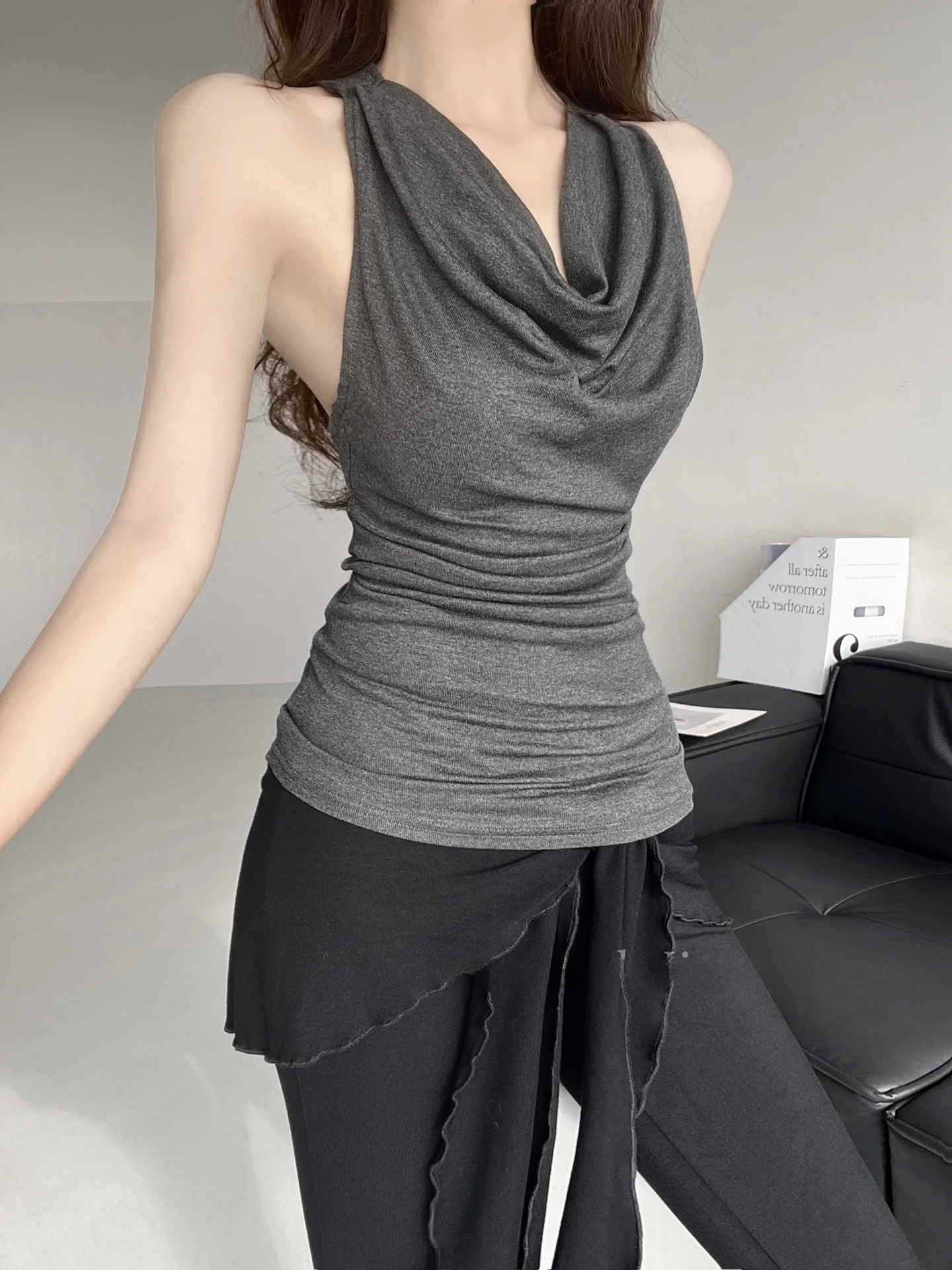 k Romantic Lace Bal Slim Fit ter Ne Women's Tank Top Design Sensation Pure Desire Faion ort Sle Casual Wear