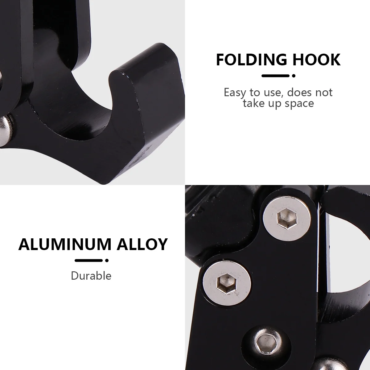 

Aluminium Alloy Motorbike Hook For Motorcycle Accessories -Saving Hook For Helmets Electrocar Hooks