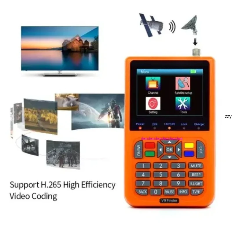 

V9 Finder с спутниковым искателем цифрового сигнала h.265 vs gtmedia v8 искатель max WS-6906 6916 6950