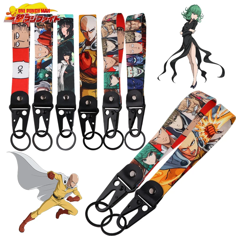 أنيمي واحد لكمة رجل سلاسل المفاتيح اسهم Saitama الدراجات النارية سيارات على ظهره مفتاح العلامة حلقات المفاتيح قلادة معلقة مجوهرات اكسسوارات #1
