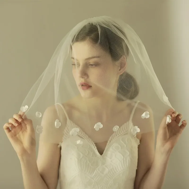 

Handmade Flower Bridal Veil Wholesale