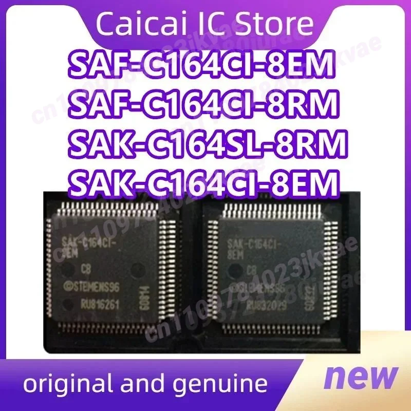 C164CI-8EM C164CI-8EM C164CI-8RM C164SL-8RM QFP80  100%  New Original 1Pcs/Lot