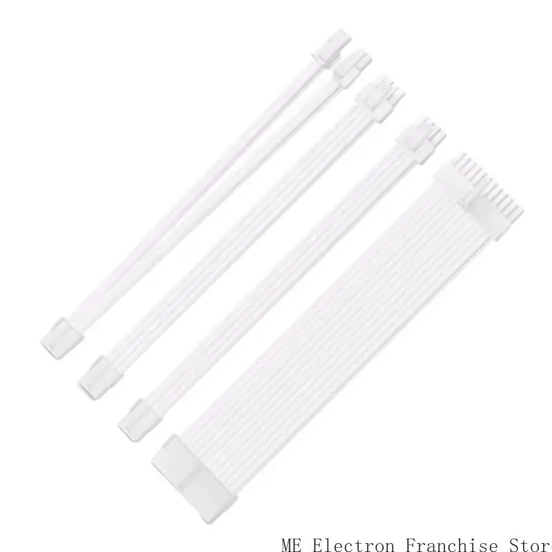 طقم امتداد كبلات مزود الطاقة T5EA PC ، 30 سم ATX24PIN PCIE 8PIN CPU 4+4PIN